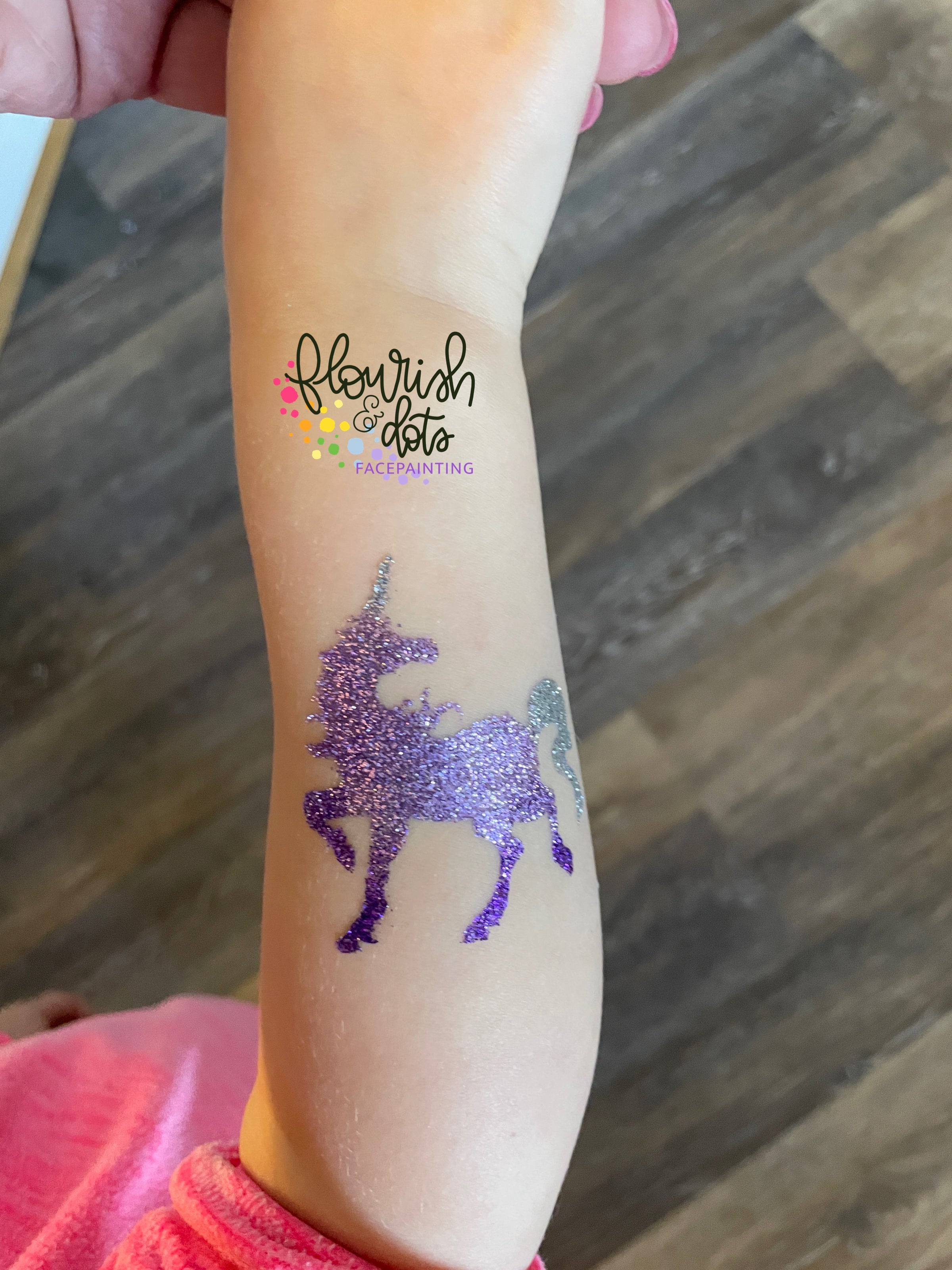 Face Painting Stencil - UNICORN #3